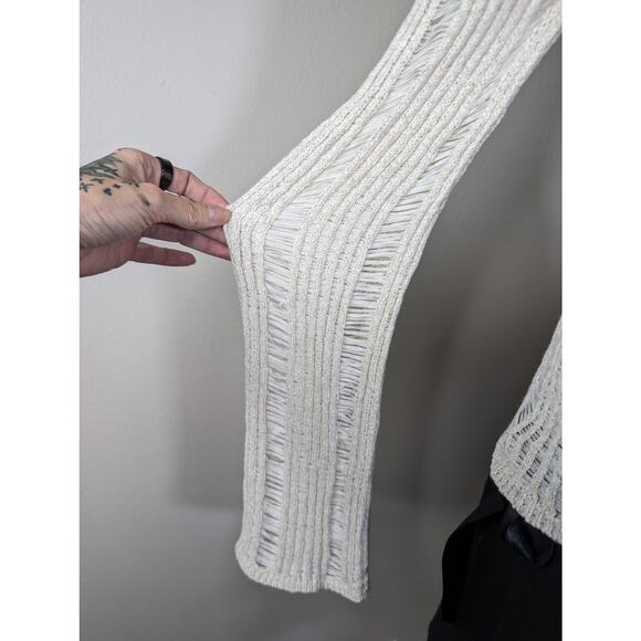 Sheer Knit Sweater - Picture 3 of 7